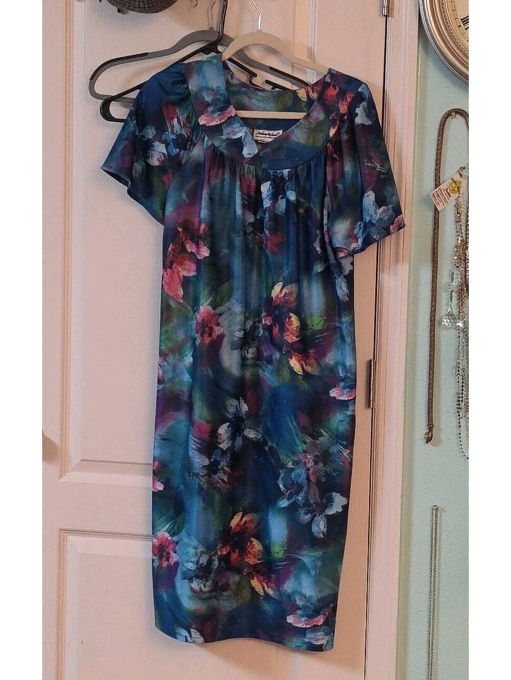 Anthony Richards  Amerimark Mumu Hawaiin Nightgown  House Dress Sleepwear M